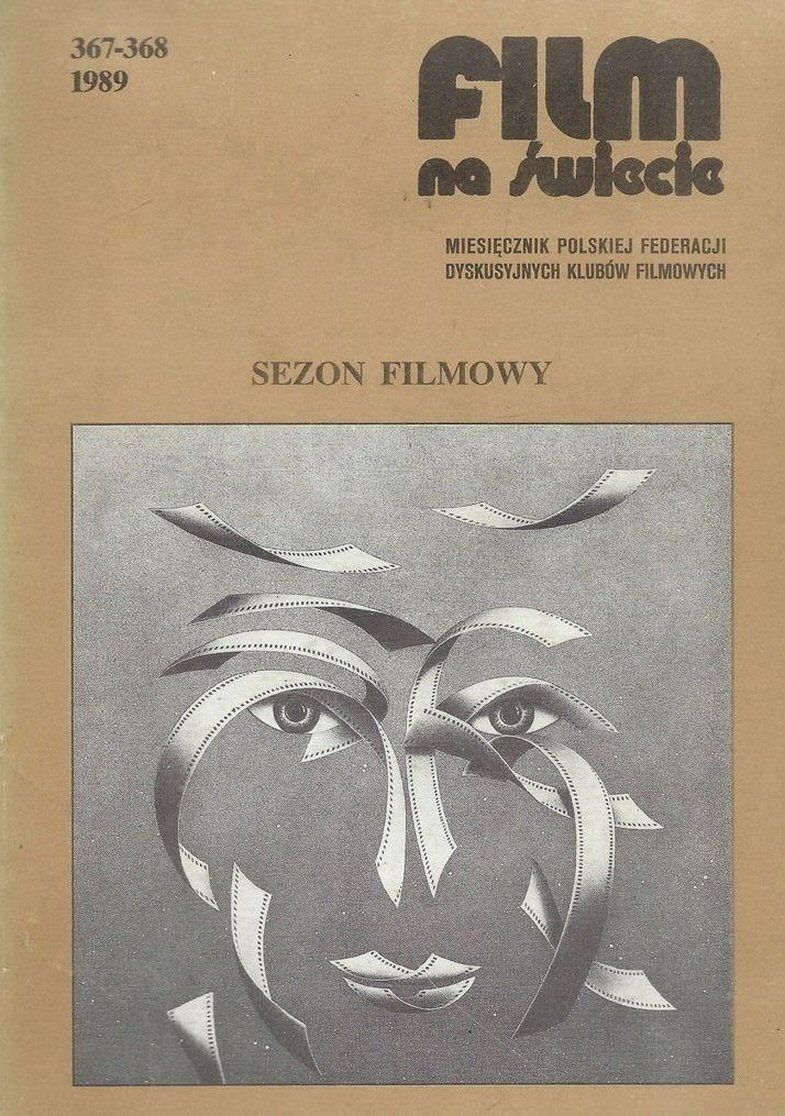 FILM NA SWIECIE magazine side cover Issue 367-368 - (7-8)   1989